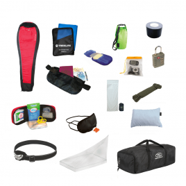 Udstyrspakke til backpacking