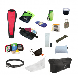 Udstyrspakke til backpacking