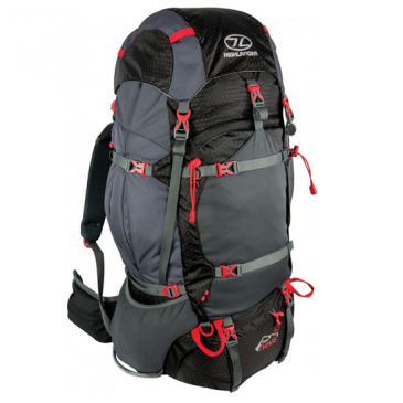 Ben Nevis rygsæk – 65 liter – Sort