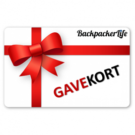 Gavekort til Backpackerlife.dk