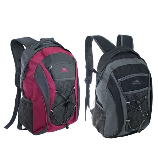 Trespass Neroli Daypack 28 Liter – Sort/Lilla – Daypacks