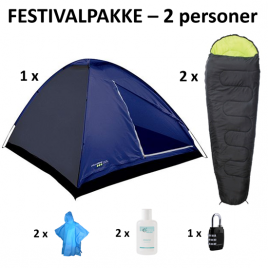 Festivalpakke 2 personer