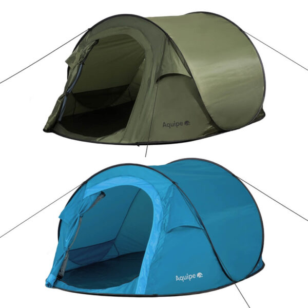 Aquipe Pop-up Telt 2 Personer – Vandtæt Camping