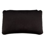 Nakkepude 2-i-1 Fleece & Polyamide til rejser - Sort