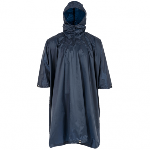 Highlander Adventure Regnponcho med rygsækplads - Blå/Grøn