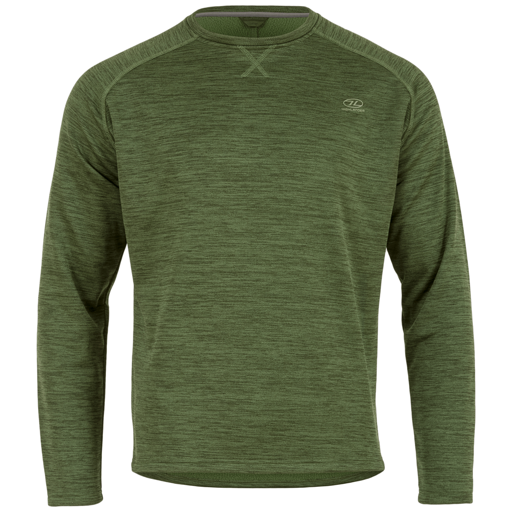 Se Mid-layer - Crew Neck Sweater - Grøn hos Backpackerlife.dk