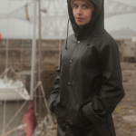Highlander Lighthouse Regnjakke Vandtæt Unisex - Sort
