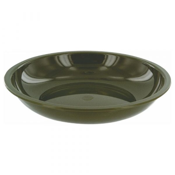 Highlander Dyb Tallerken 20 cm – Grøn – Spisegrej