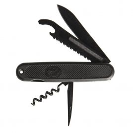 Lommekniv - Black German Pocket Knife - Stål