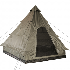 Mil-Tec Pyramide Tipi Telt 4 Personer - Grøn