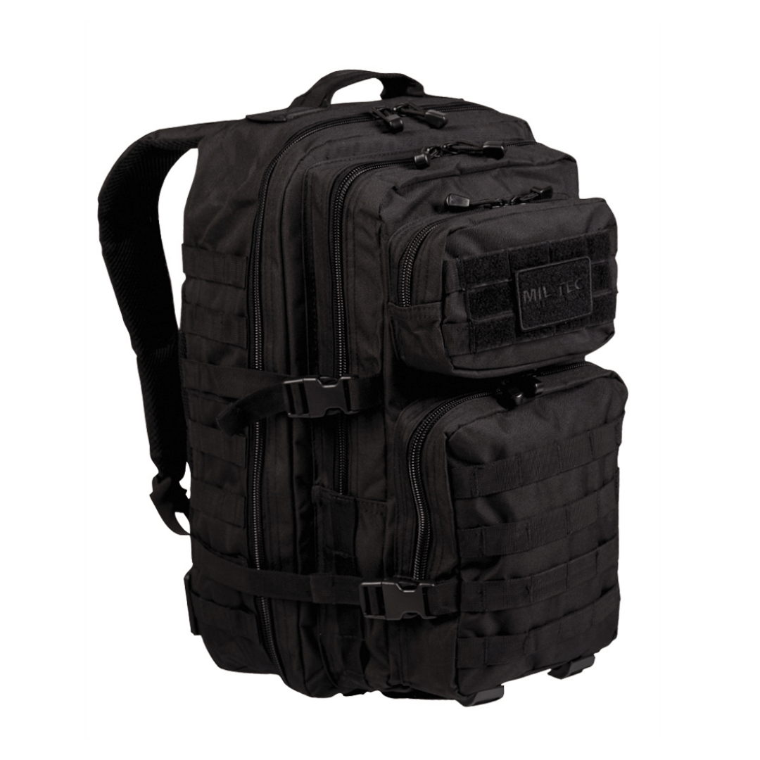 Rygsæk - US Assault Backpack - 36 liter - Sort thumbnail