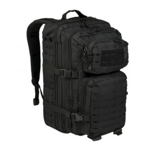 Mil-Tec US Laser Cut Assault Rygsæk 36L - Sort