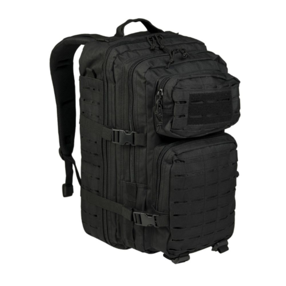 Rygsæk - US Black Laser Cut Backpack - 36L - Sort