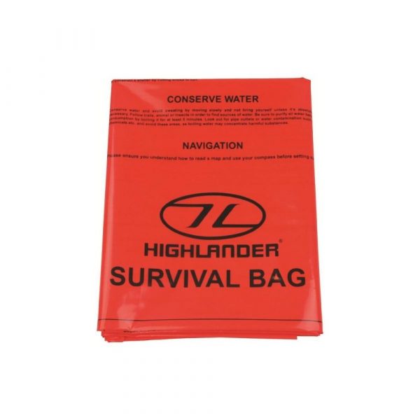 Highlander Overlevelses Bivi Bag til 2 Pers – Orange