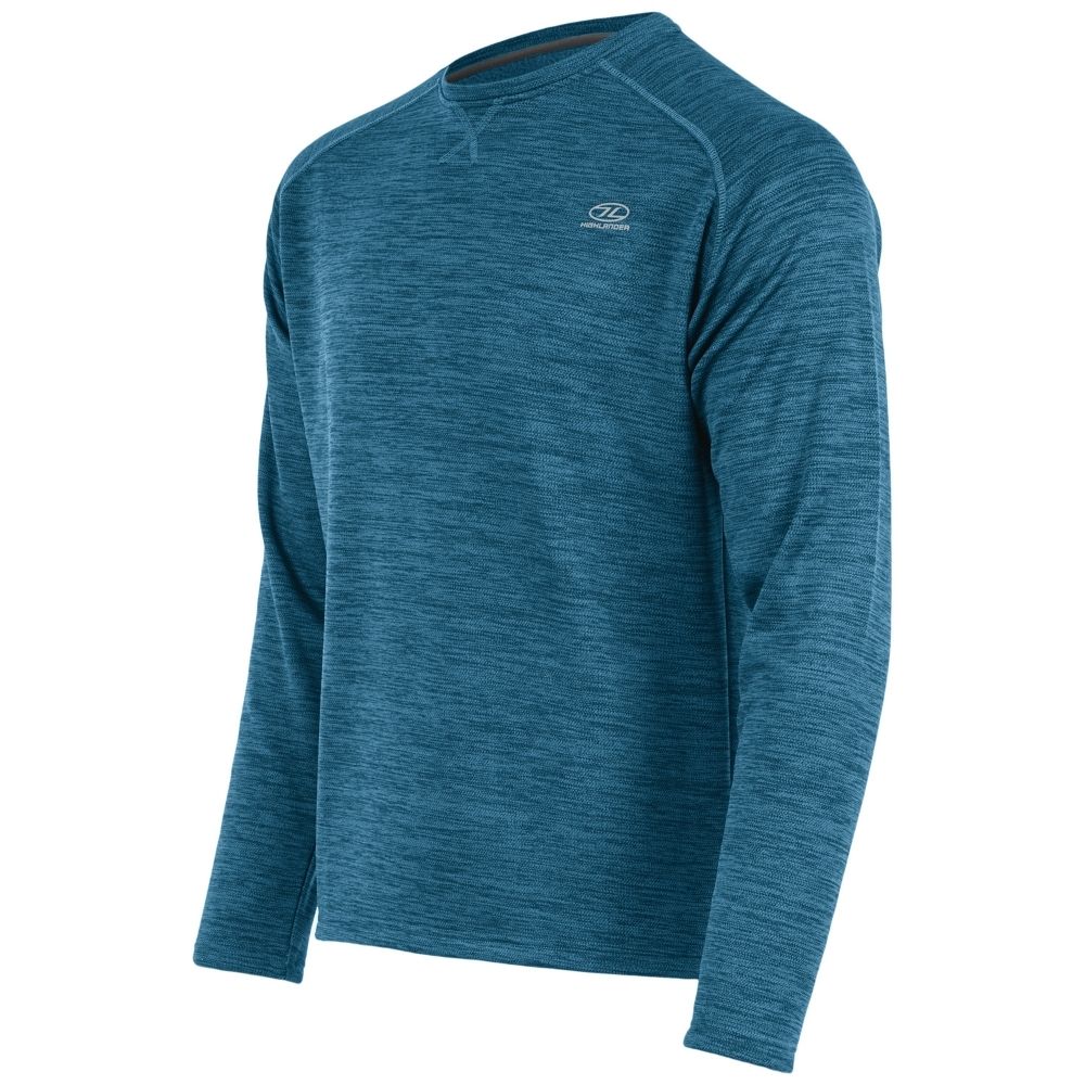 Mid-layer - Crew Neck Sweater - Blå thumbnail