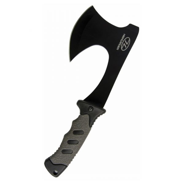 Highlander Survival Økse med Etui – Sort