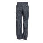 Trespass Qikpac Sammenfoldelige Regnbukser Unisex - Sort
