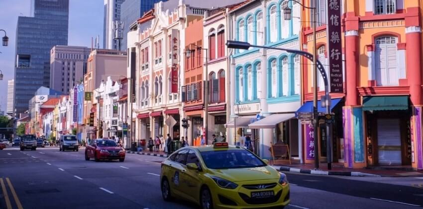 Singapores flotte gader