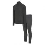 Trespass Unite 360 Baselayer Sæt Unisex - Sort