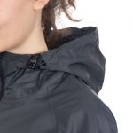 Trespass Qikpac Sammenfoldelig Regnjakke Unisex - Sort