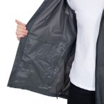 Trespass Qikpac Sammenfoldelig Regnjakke Unisex - Sort