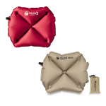 Klymit X Pillow Letvægts Oppustelig Pude - Beige/Rød/Blå