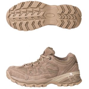 Mil-Tec Squad Shoes Lette Vandresko - Sandfarvet