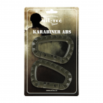 Mil-Tec Karabinhager ABS 2 stk - Grøn/Sort
