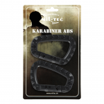 Mil-Tec Karabinhager ABS 2 stk - Grøn/Sort