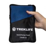 Treklife Microfiber Håndklæde Hurtigtørrende - 120x60 cm