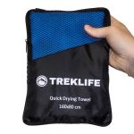 Treklife Microfiber Håndklæde Hurtigtørrende - 160x80 cm