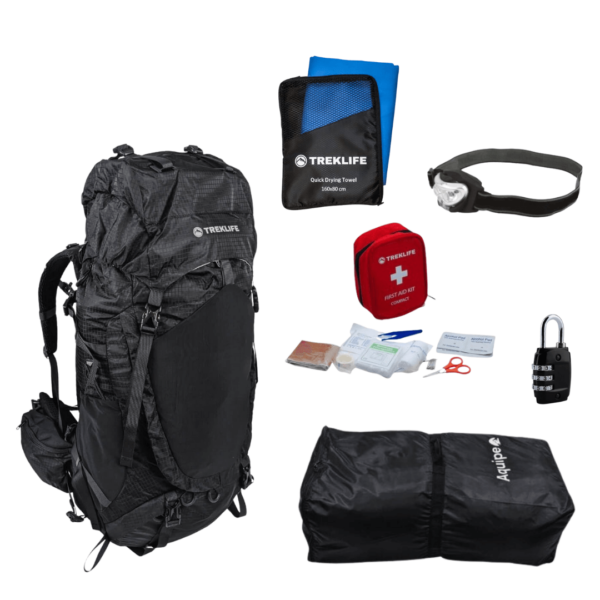 AdventureDK Backpacker Rejsepakke – Komplet startkit – Rygsække
