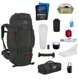 Essentials-pakke til backpacking