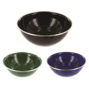 Highlander Emaljeskål - Slidstærk til Camping og Vandring