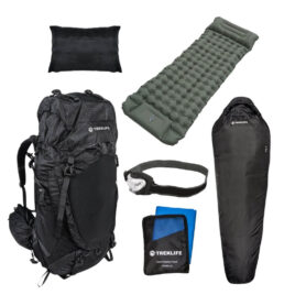 Outdoorshelter pakke – Essentials – Inkl rygsæk