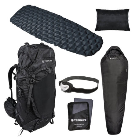 Outdoorshelter pakke – Essentials – Inkl rygsæk