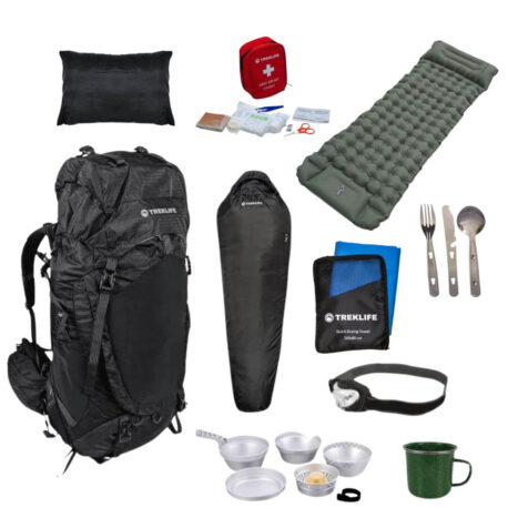 Outdoorshelter pakke – Pro – Inkl rygsæk
