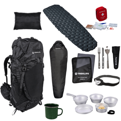 Outdoor/shelter pakke - Pro - Inkl rygsæk