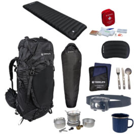 Outdoor/shelter pakke - Pro - Inkl rygsæk
