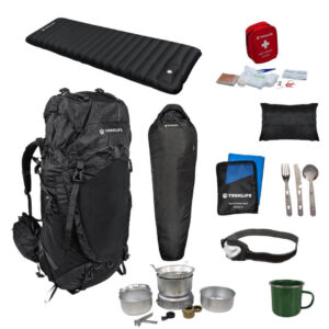 Outdoor Shelter Pro Pakke inkl. Rygsæk – Komplet Kit