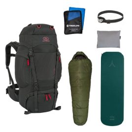 Outdoor/shelter pakke – Essentials – Inkl rygsæk