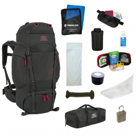 Essentials-pakke til backpacking