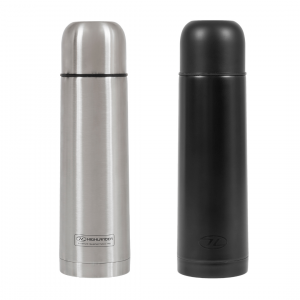 Highlander Termoflaske 500 ml Dobbelt-vægget - Rustfrit Stål