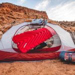 Klymit Insulated Static V Luxe Bred Liggeunderlag - Rød
