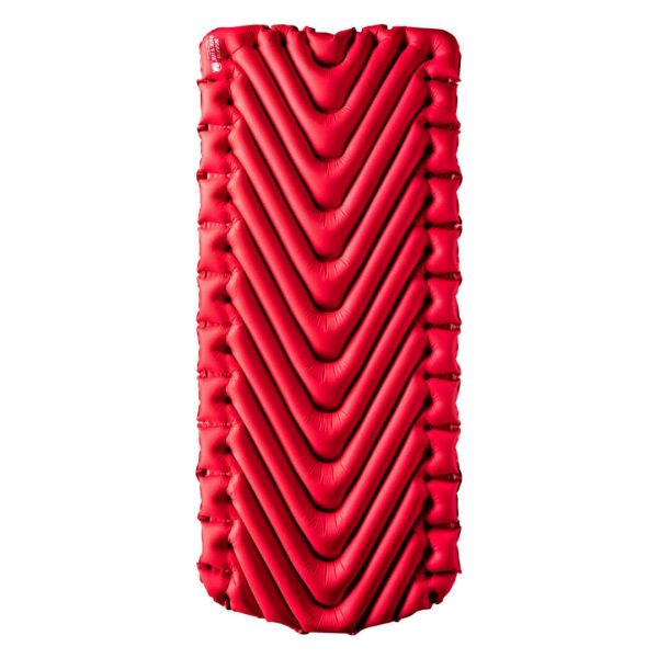 Klymit Insulated Static V Luxe Bred Liggeunderlag – Rød