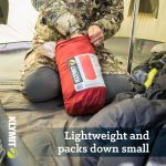 Klymit Insulated Static V Luxe Bred Liggeunderlag - Rød