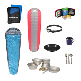 Vandre shelter pakke til outdoor turen - Pro