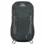 Highlander Trail Rygsæk 30L med Raincover - Grå