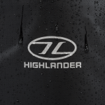 Highlander Troon 70L Duffel Bag Roll-Top - Sort