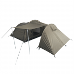 Mil-Tec 3 Personers Camping Telt med Soverum - Grøn